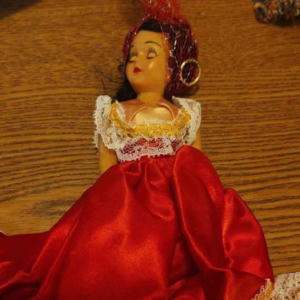 Vintage Brazil Sleepy Eyed Doll